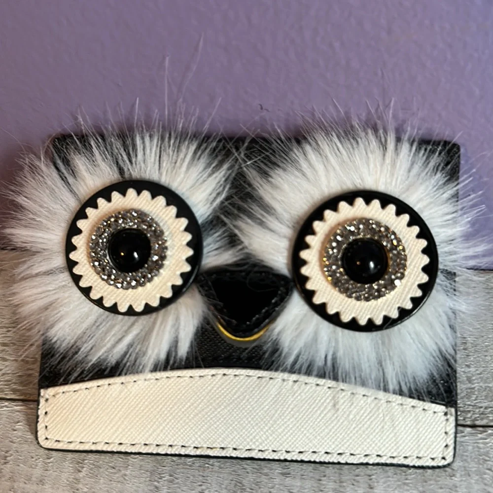 Kate spade owl card holder